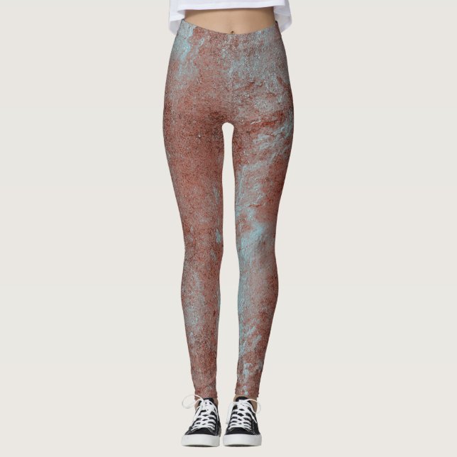Leggings texture Abstraite (Devant)