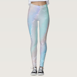 Leggings Texture arc-en-ciel Abstraite