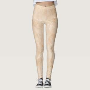 Leggings Texture crémeuse en marbre