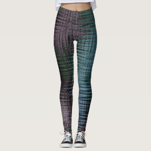 Leggings texture liquide Abstraite verre glacé glacé m