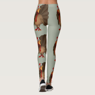 Leggings Thanksgiving adorable de la Turquie