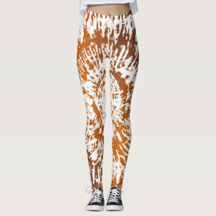 Leggings Thanksgiving Holiday Automne Tie Dye Motif cadeau