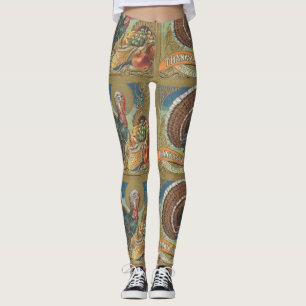Leggings Thanksgiving vintage Turquie