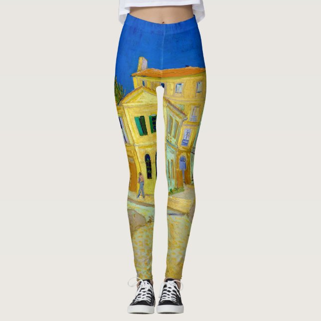 Leggings The Yellow House, Van Gogh (Devant)