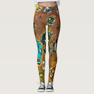 Leggings Thème japonais
