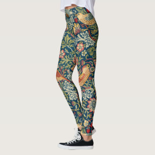 Leggings Thief de fraises par William Morris