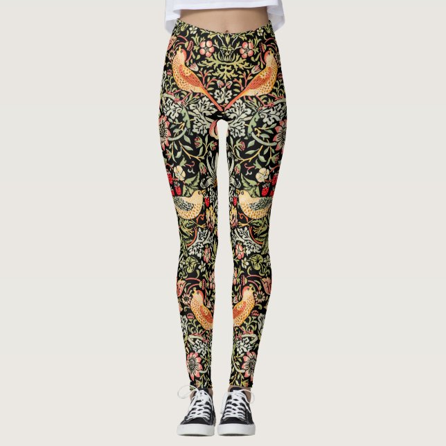 Leggings Thief de fraises Willliam Morris (Devant)