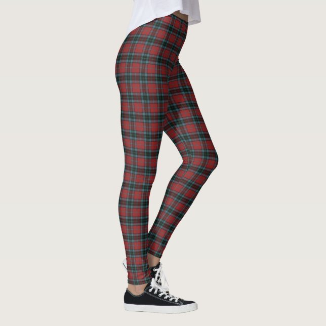 Leggings Thompson Red Modern Original Scottish Tartan (Droite)