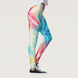 Leggings Tie and Dye Rétro