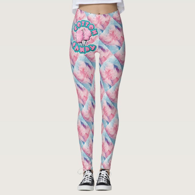 Leggings Tie Dye Cotton Candy (Devant)