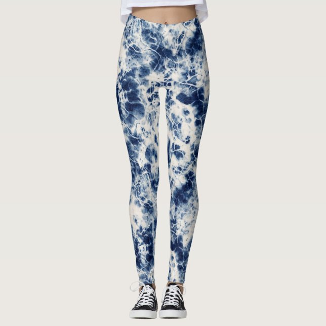 Leggings Tie & Dye Marbre (Devant)