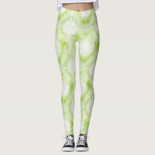 Leggings Tie-Dye Vert Citron Menthe