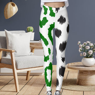 Leggings Tiger Loepard Big Cat Motif Spots Imprimer Animal