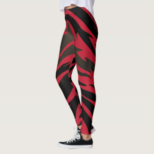 Leggings Tiger Zodiac - Pantalons de Yoga rayé fem