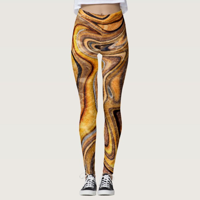 Leggings Tiger's eye gemstone (Devant)