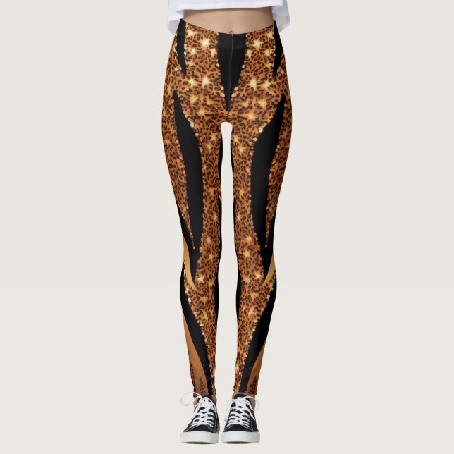 Leggings Tigre d'agneau (Devant)