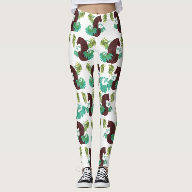Leggings Tigre de la Jungle (Devant)