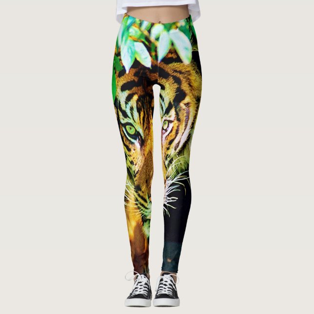 Leggings tigre du Bengale (Devant)
