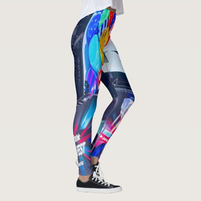 Leggings Time Design Carré New York (Droite)