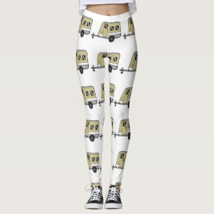 Leggings Tiny Tan Caravan Camper Thunder_Cove 