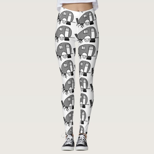 Leggings Tiny Teardrop Trailer Thunder_Cove (Devant)