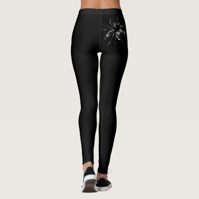 Leggings Tiré dans le bouton (Dos)