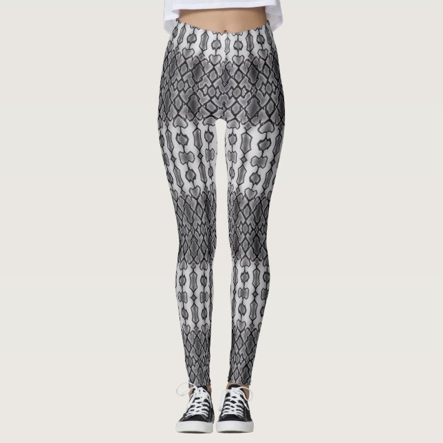 Leggings tissu motif anaconda (Devant)
