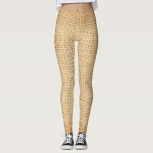 Leggings Tissu naturel, arrière - plan texturé.