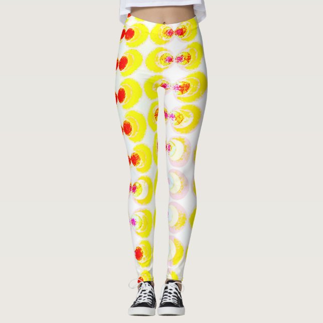 Leggings Tissu Pop Art (Devant)
