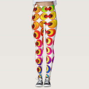Leggings Tissu psychédélique
