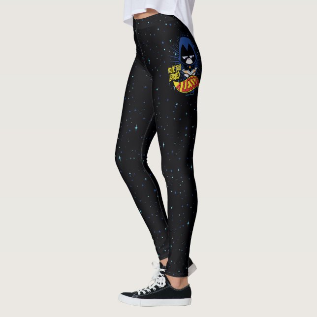 Leggings Titans Ados, allez ! | Raven "Appris Une Leçon" (Gauche)