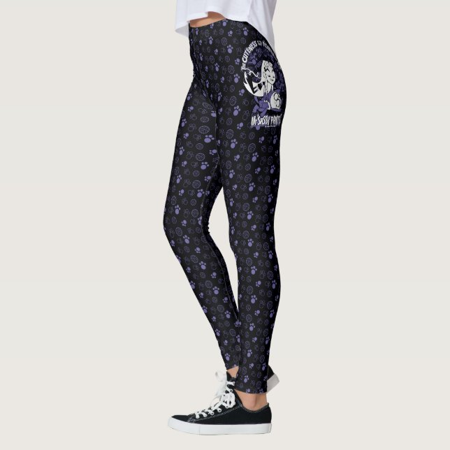 Leggings Titans Ados, allez ! | Starfire & Mr Sassy Pants (Gauche)