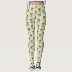 Leggings Toast Hipster de l'Avocado lunettes de poils grais