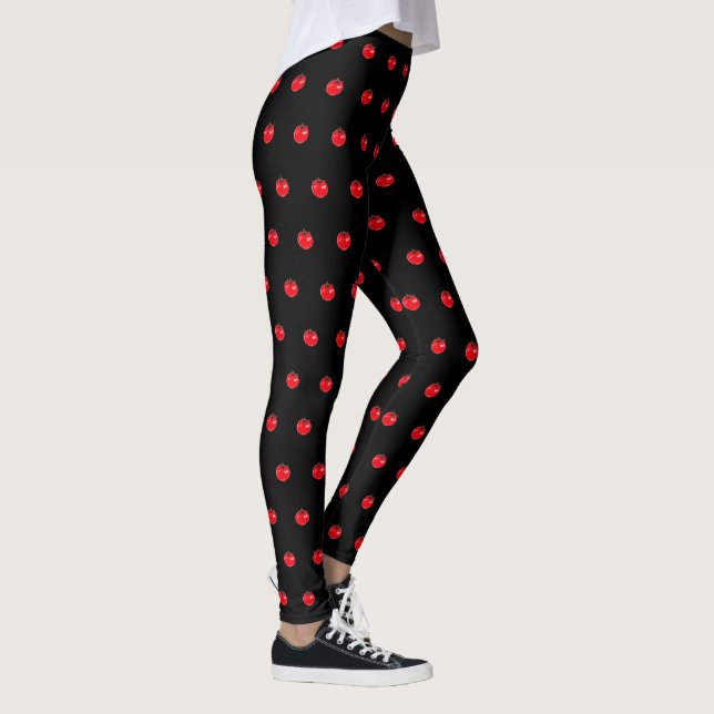 Leggings Tomate chaude rouge (Droite)