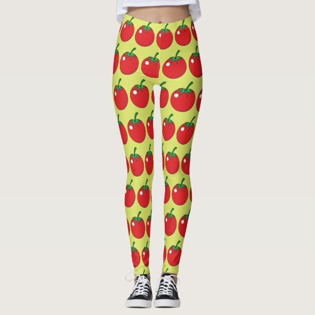Leggings Tomato rouge (Devant)