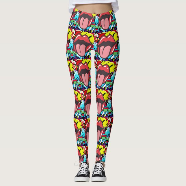 Leggings Tongue Twister (Devant)