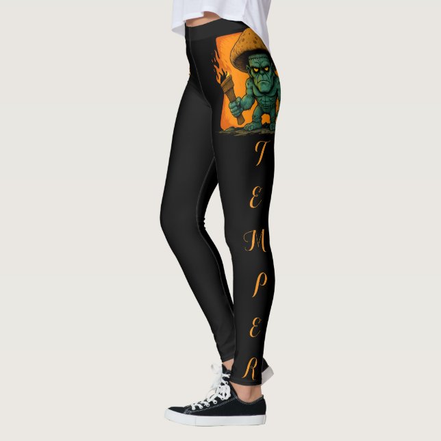 Leggings Torche & Bête de champignon Temper (Gauche)