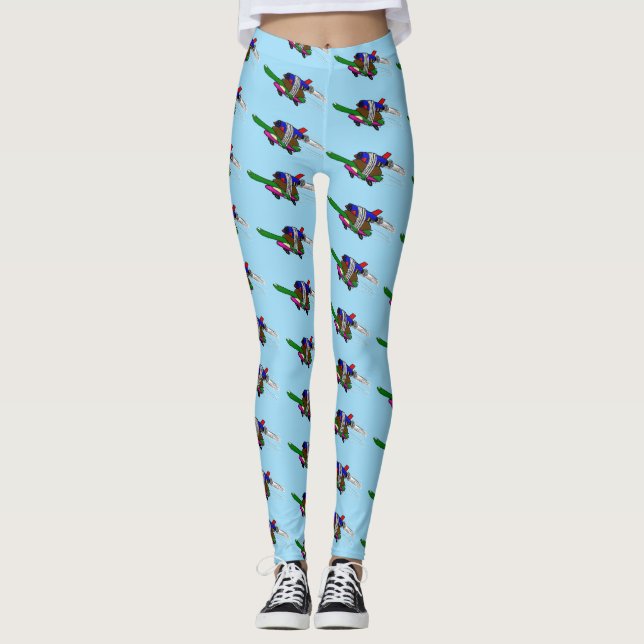 Leggings Tortue volante (Devant)