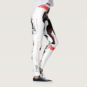 Leggings Touche en poudre à pied