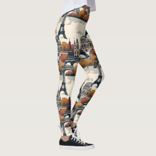 Leggings Tour Eiffel Style Paris tendance