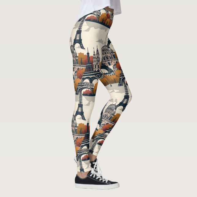 Leggings Tour Eiffel Style Paris tendance (Droite)