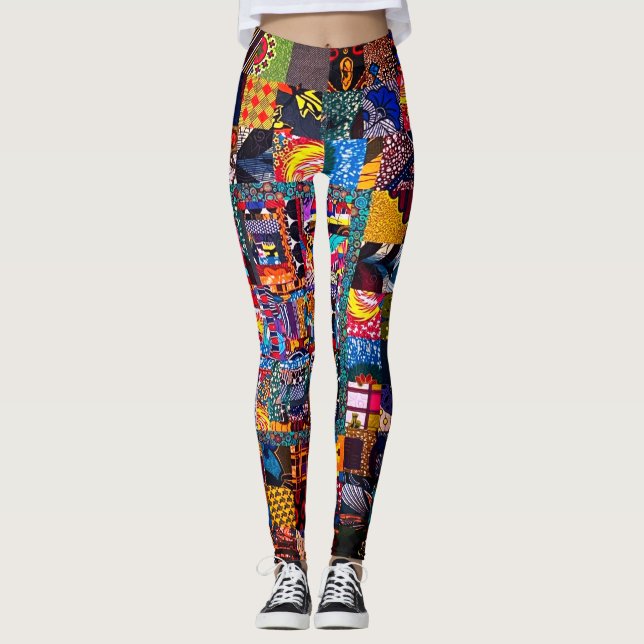 Leggings tout-en-un pour l'impression en surface c (Devant)