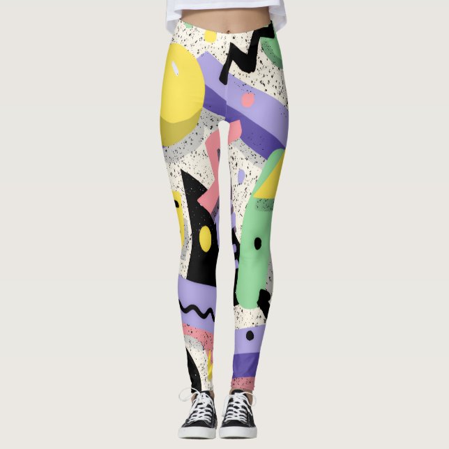 Leggings tout-imprimé pour femmes (Devant)