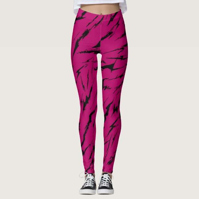 Leggings tout-imprimé pour femmes (Devant)