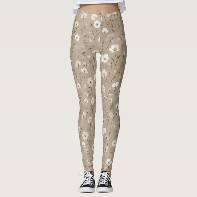 Leggings tout-imprimé pour femmes (Devant)