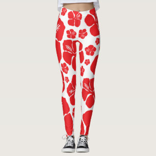 Leggings Tout sur Hibiscus