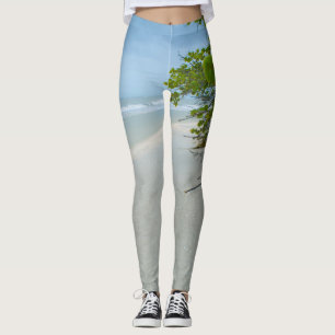 Leggings Tranquillité Sur L'Île De Sanibel