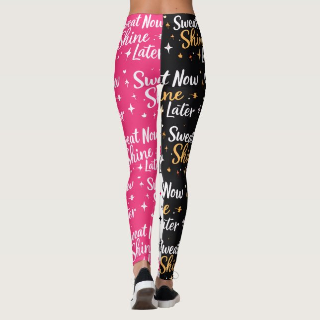 Leggings Transpiration Immédiate Brillance Ultérieure Leggi (Dos)