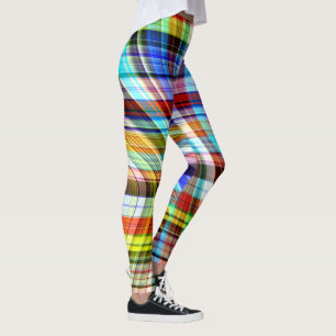 Leggings Traversée de rayures transparentes croisées