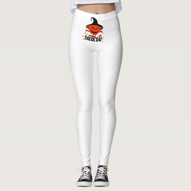 Leggings Treck Trat Citrouille Souriante (Devant)